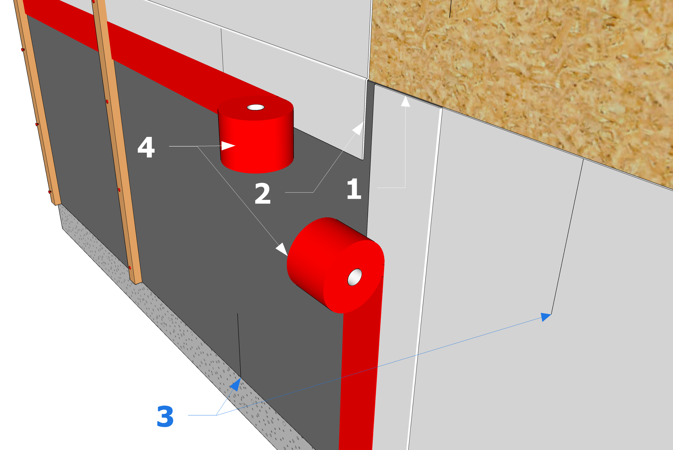 La pose du parepluie souple Pour construire soimême une extension — free download