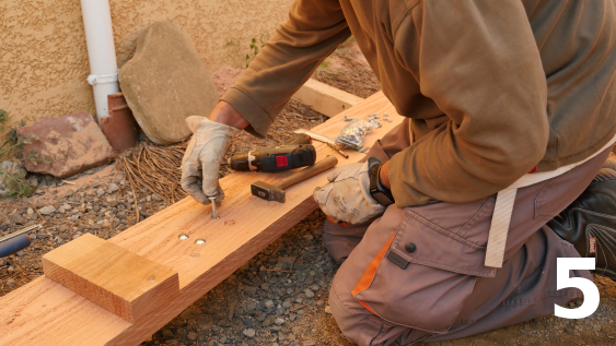 Mise en place des boulons