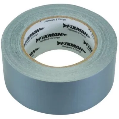 Adhésif toilé ultrarobuste argenté - Réf. 188824