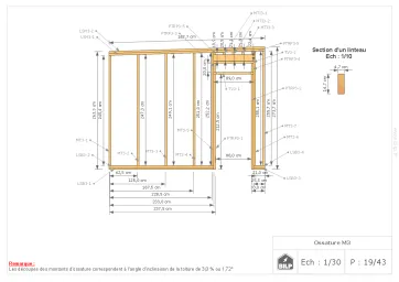 Extrait de plan CLAUDIA