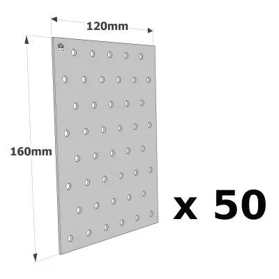 Plaques Perforées - Réf. NP20/120/160_50