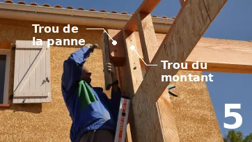 Réglage de l’alignement des pannes