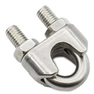 Serre-câble à étrier DIN similaire à 741 - INOX - Réf. 00000053902
