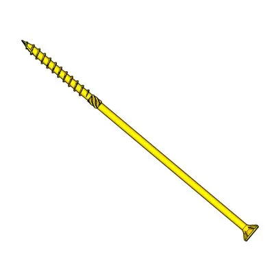 Vis à bois structurelle - tête fraisée - filetage partiel - SWC10.0X280 - Réf. 75375