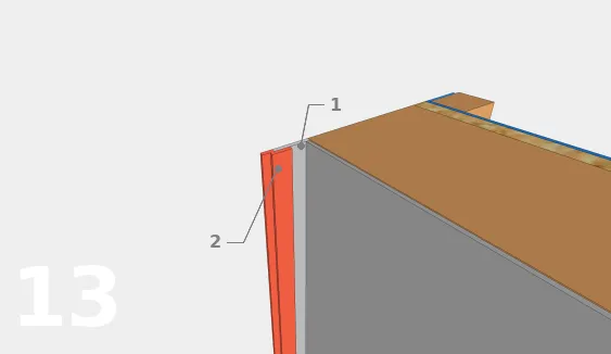 Poser le pare-vapeur