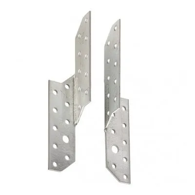Grands sabots à ailes extérieures, gamme GLE ECONOMIQUE (développé 380mm, épaisseur 2.5mm, profondeur 90mm) - Réf. GLE500/80/2,5