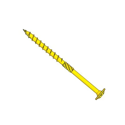 Vis à bois structurelle tête plate - SWW6.0X100 - Réf. 75384