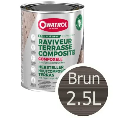 COMPOXELL : Raviveur terrasse bois composite - Réf. 621