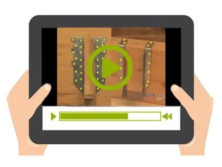 Fixation des poutres et des solives avec des étriers