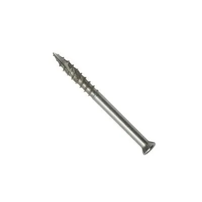 Vis pour lames de terrasse bois extérieur, tête bombée. - Réf. 1812555010