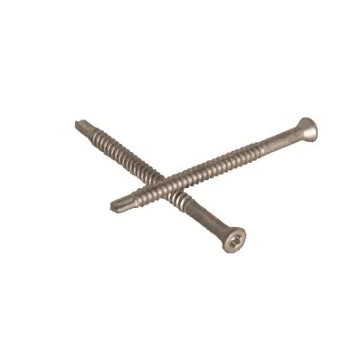 Vis pour lambourdes/solives métalliques - coloris Inox. - Réf. 39041INOX_350