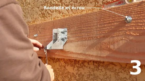 Fixation de la muralière