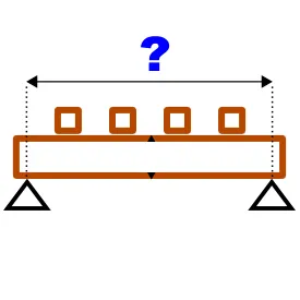 Calcul de la portée P des solives