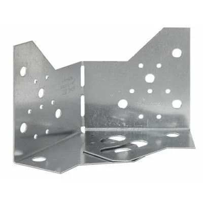 &#201;querre r&#233;glable pour terrasse bois - Fixation poutre bois de hauteur 125 &#224; 200mm - R&#233;f. ABF120