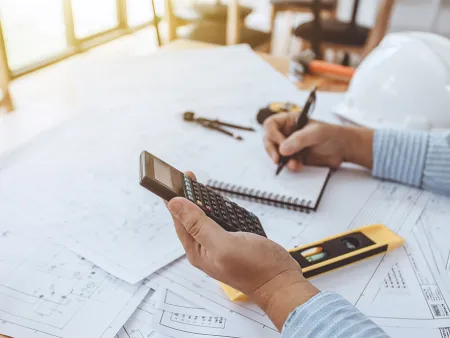 Estimation du coût global de l'ouvrage