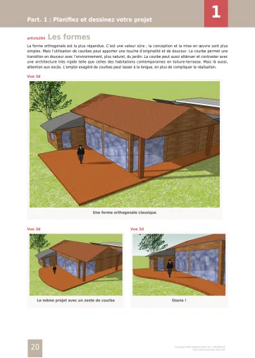 Extrait de la rubrique les formes