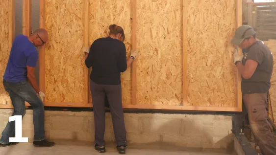 Mise en place du panneau