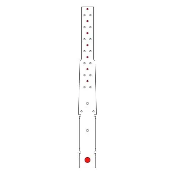 MAH485/2 – A plat - Clouage minimum