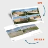 insertion paysagère permettant de visualiser le projet sur une photographique existante