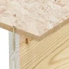 Vis BOIS structurelle - tête fraisée - filetage partiel - Réf. ESCRC8.0X400