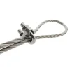 Serre-câble à étrier DIN similaire à 741 - INOX - Réf. 00000053902