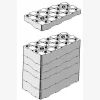 Boite de 1000 cales plates, 20 x 100 x 6 mm - Réf. KP6RE20