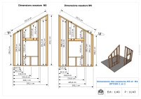 Hauteur de poutre portée en fonction de la configuration ETSN et de la longueur de vis