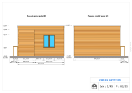 Fixation de pannes sur support bois