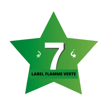 Label flamme